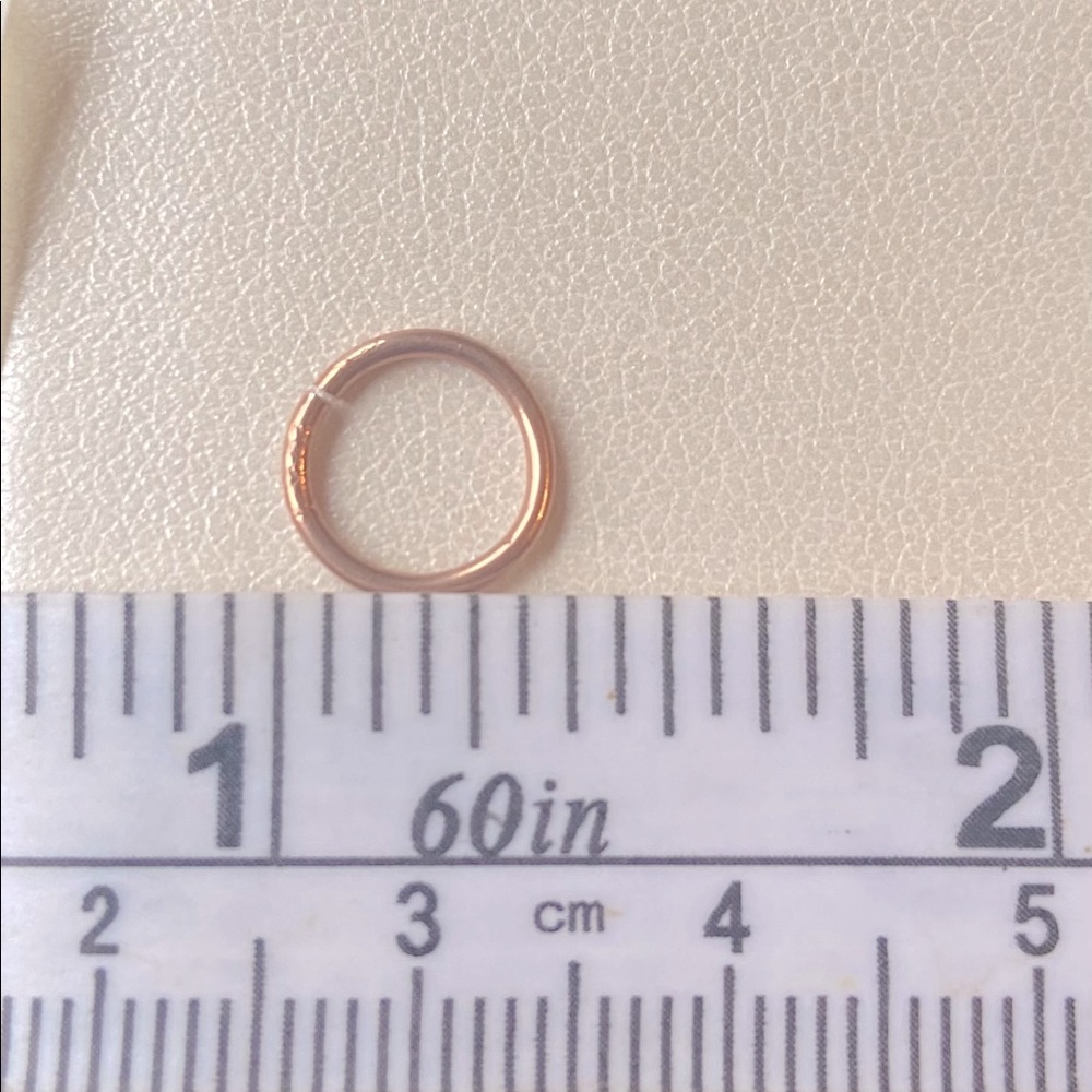 BVLA Rose Gold Seam Ring 16g